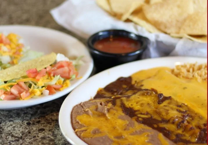 Ocampo Special platter featuring Mexican favorites