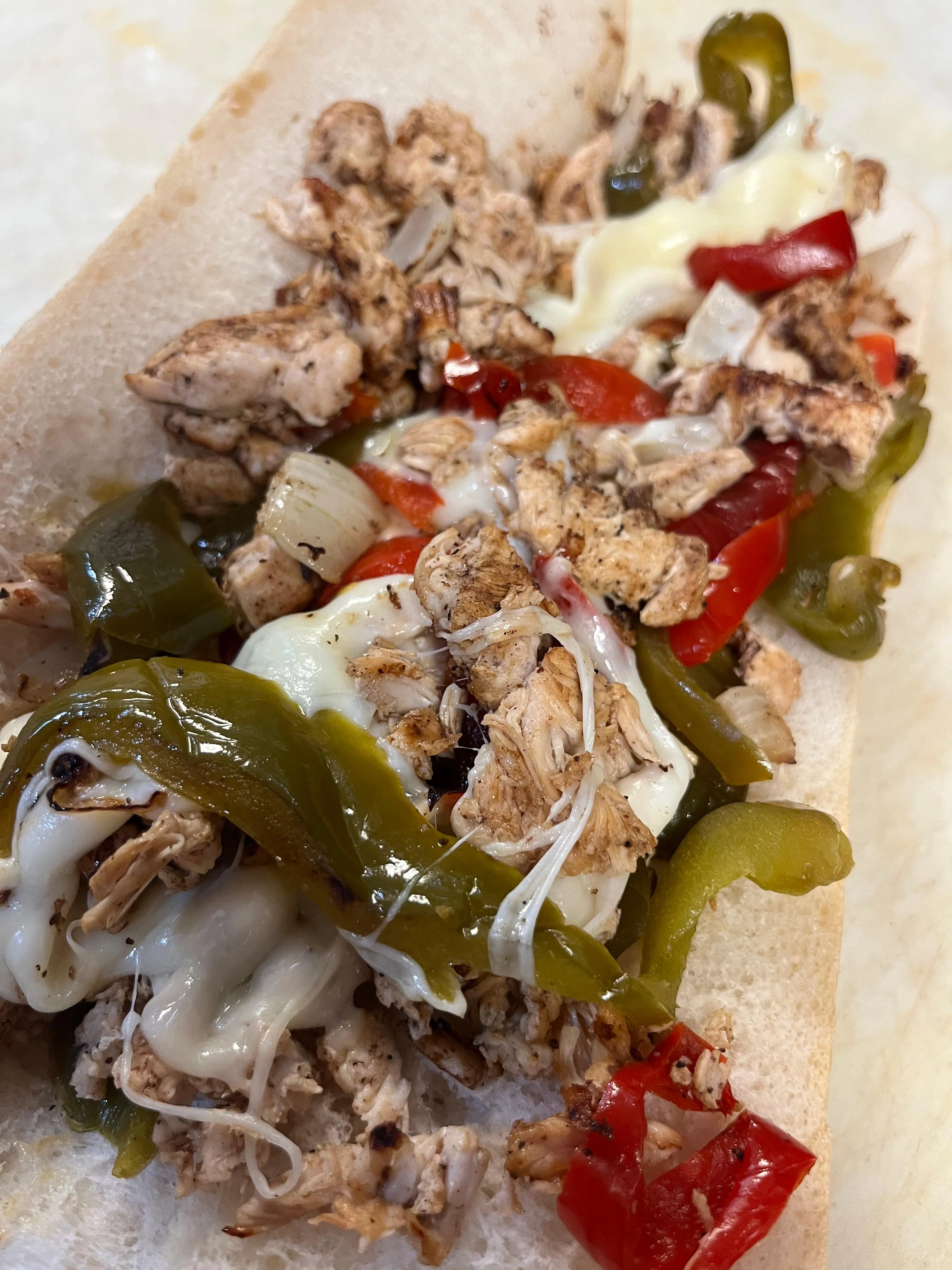 Chicken Cheesesteak Hoagie