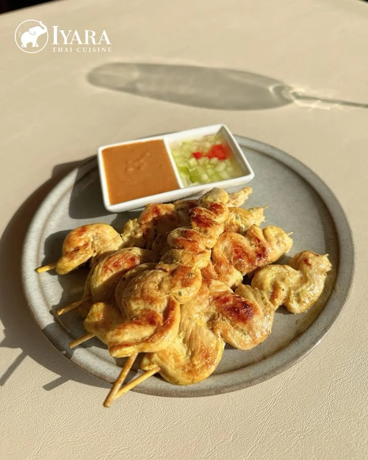 Delicious gourmet dish served in a stylish restaurant setting.