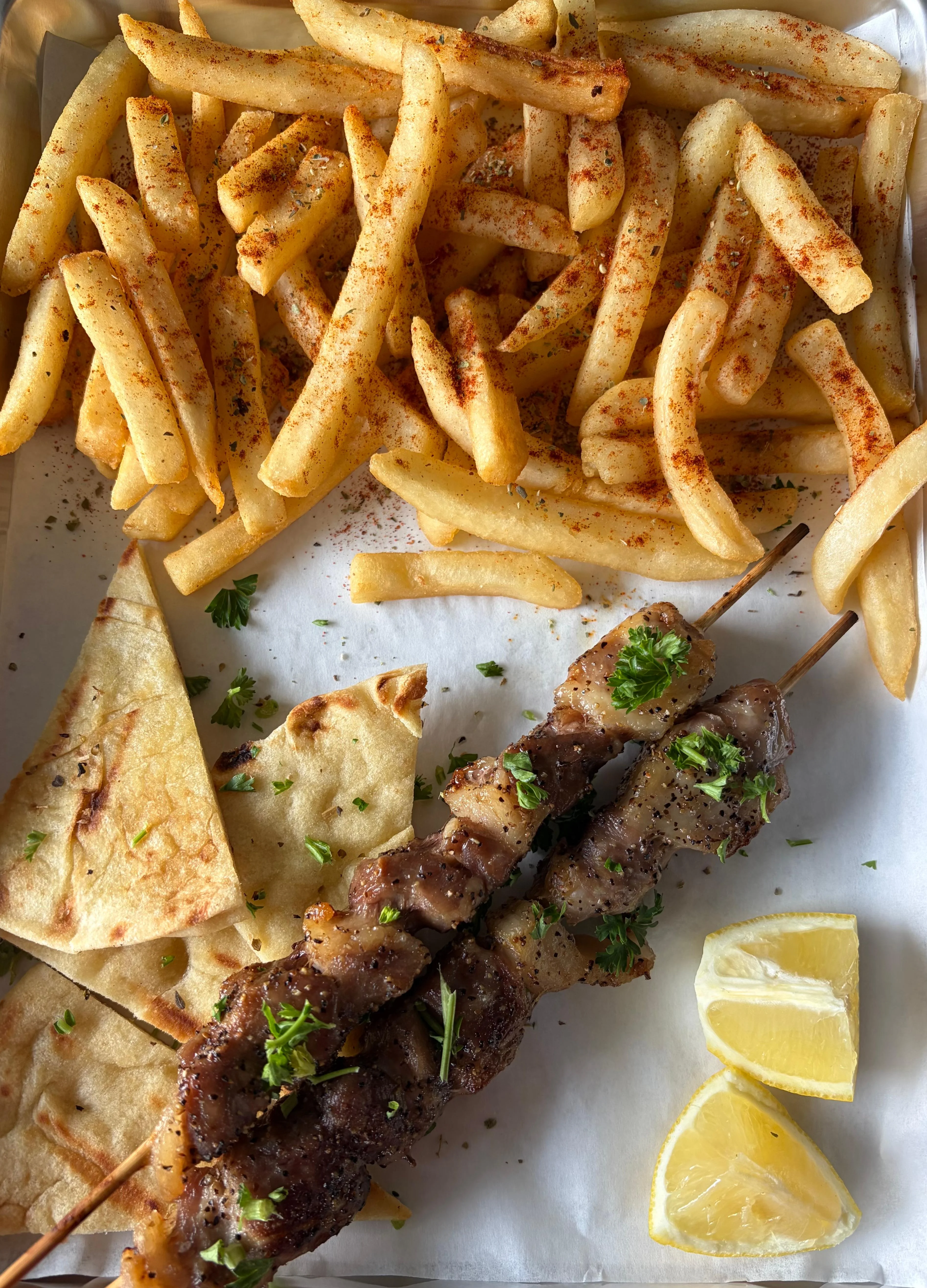 Souvlaki Combo