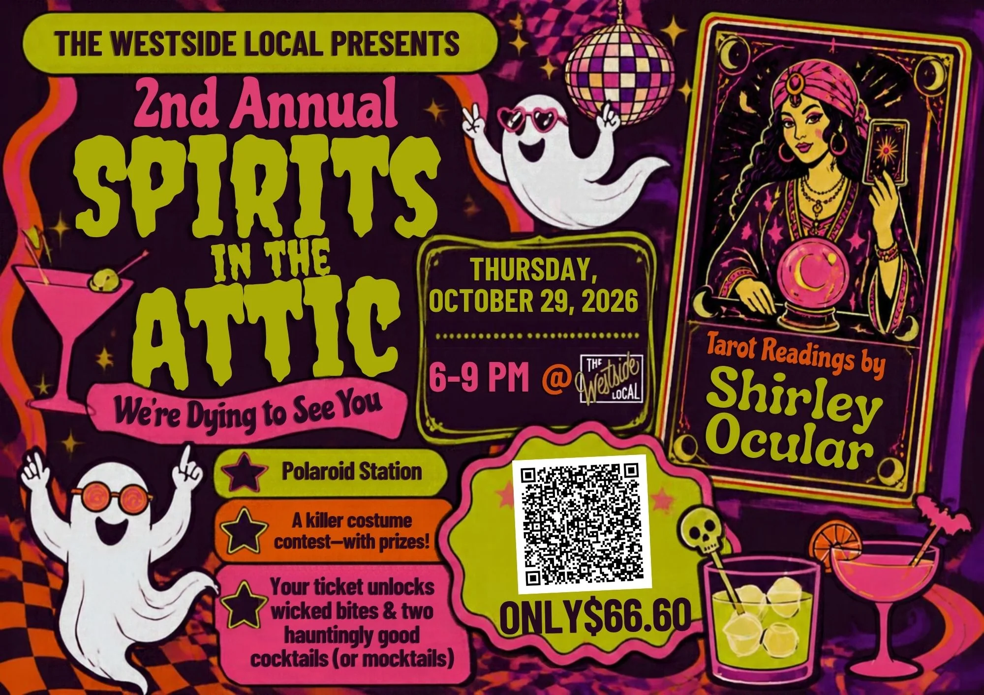 Special Halloween event, booking link to follow soon!
