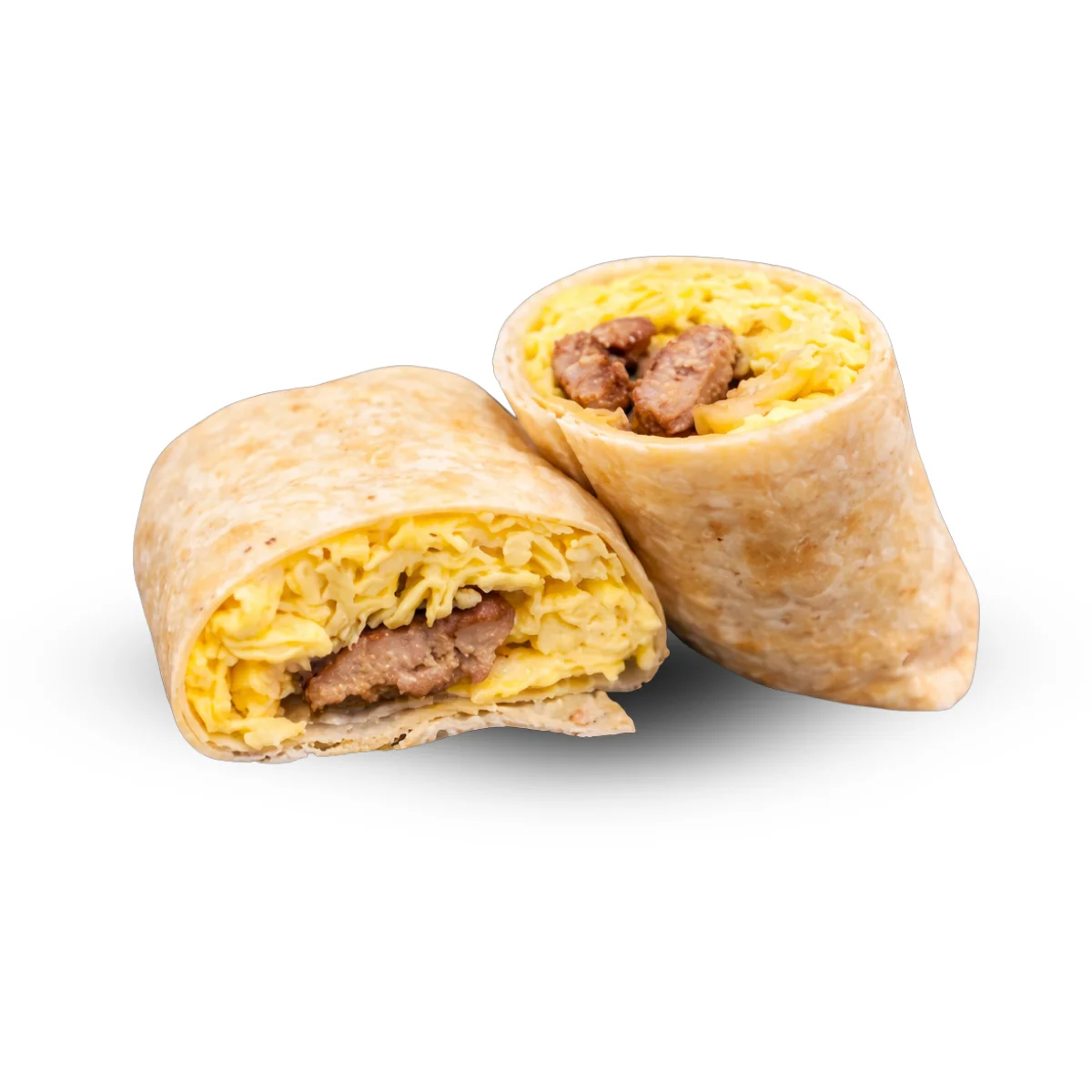 Sausage Burrito – sausage and egg breakfast burrito