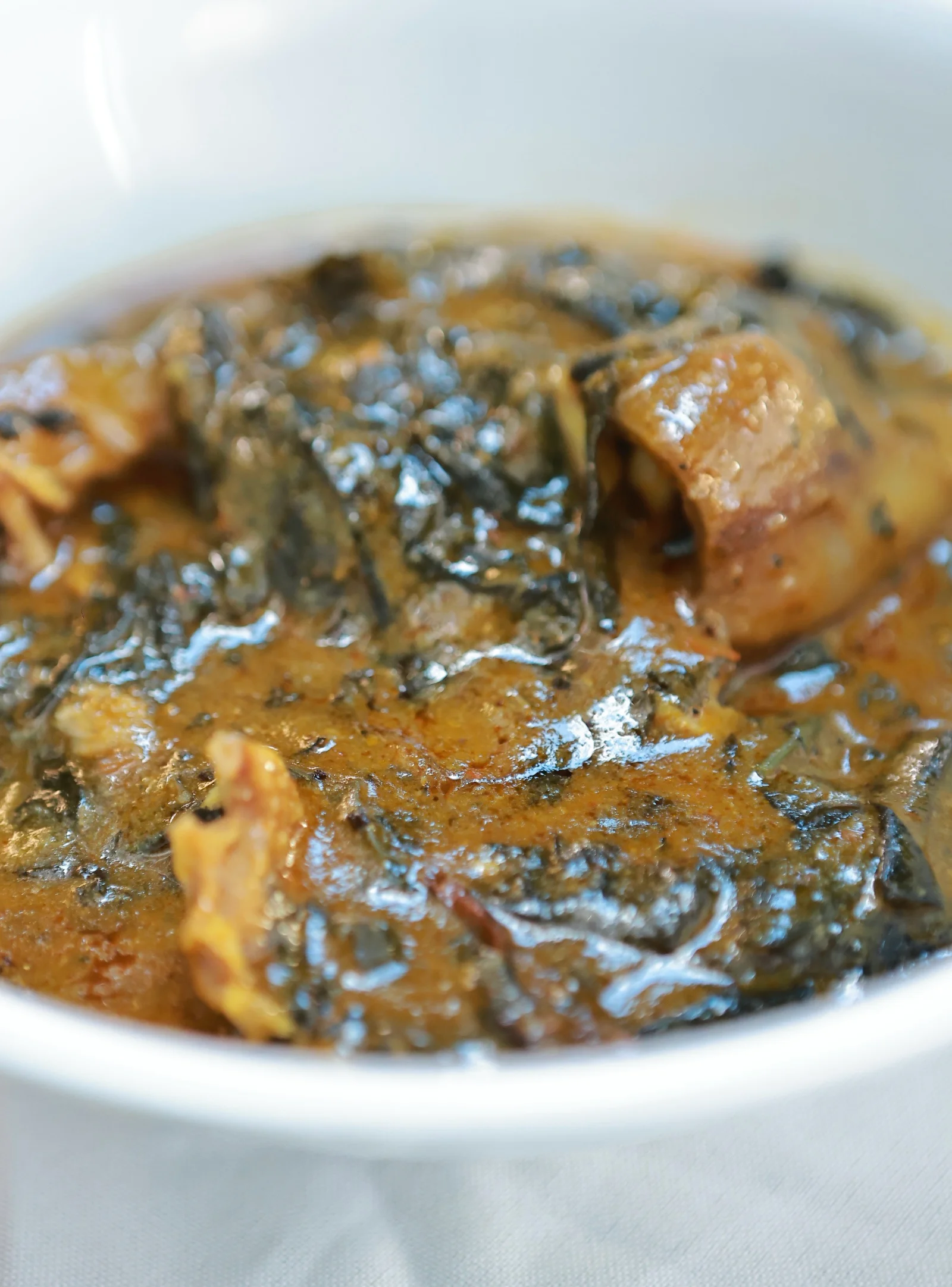 Efo Riro Stew at Tolex African Grill