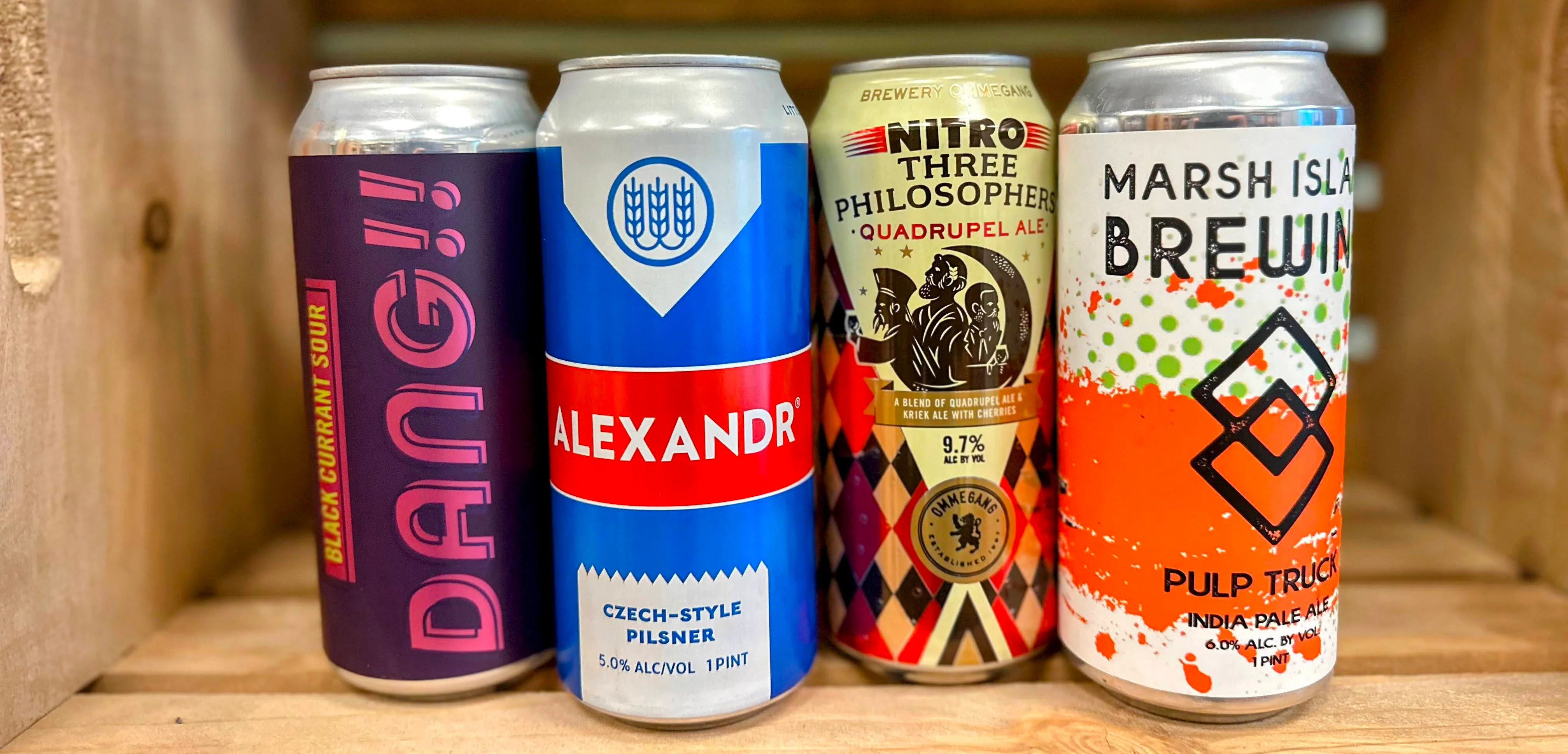 4 Cans of Craft Beer