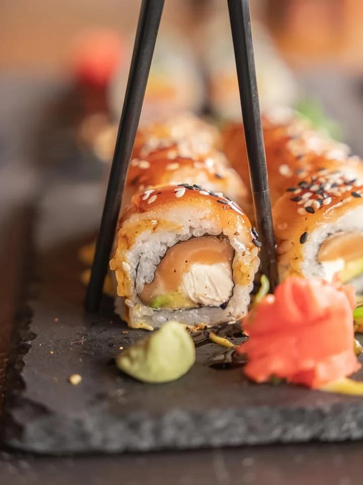 Delicious gourmet dish served in a stylish restaurant setting.