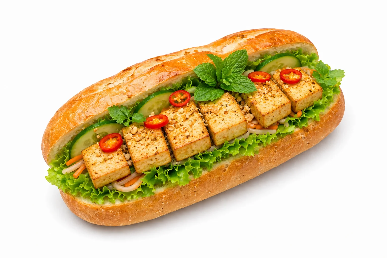 Tofu Teriyaki Banh Mi