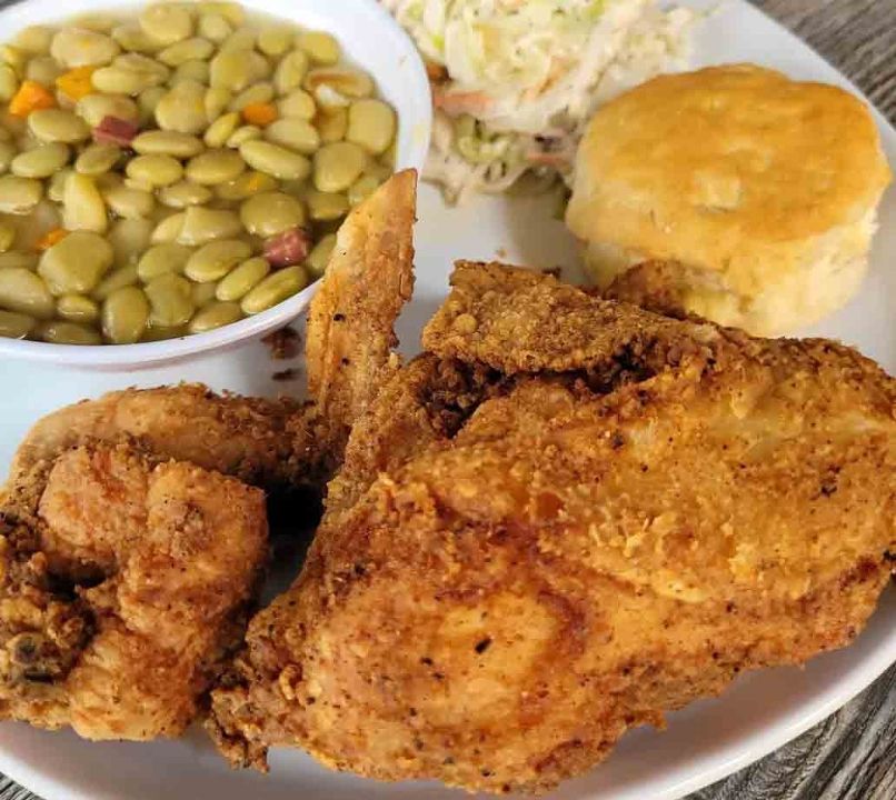 White Meat Fried Chicken Lunch#