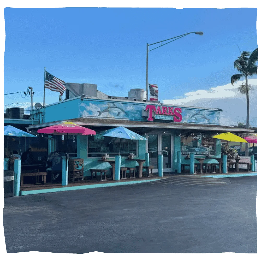 Tarks of Dania Beach restaurant exterior on South Federal Highway