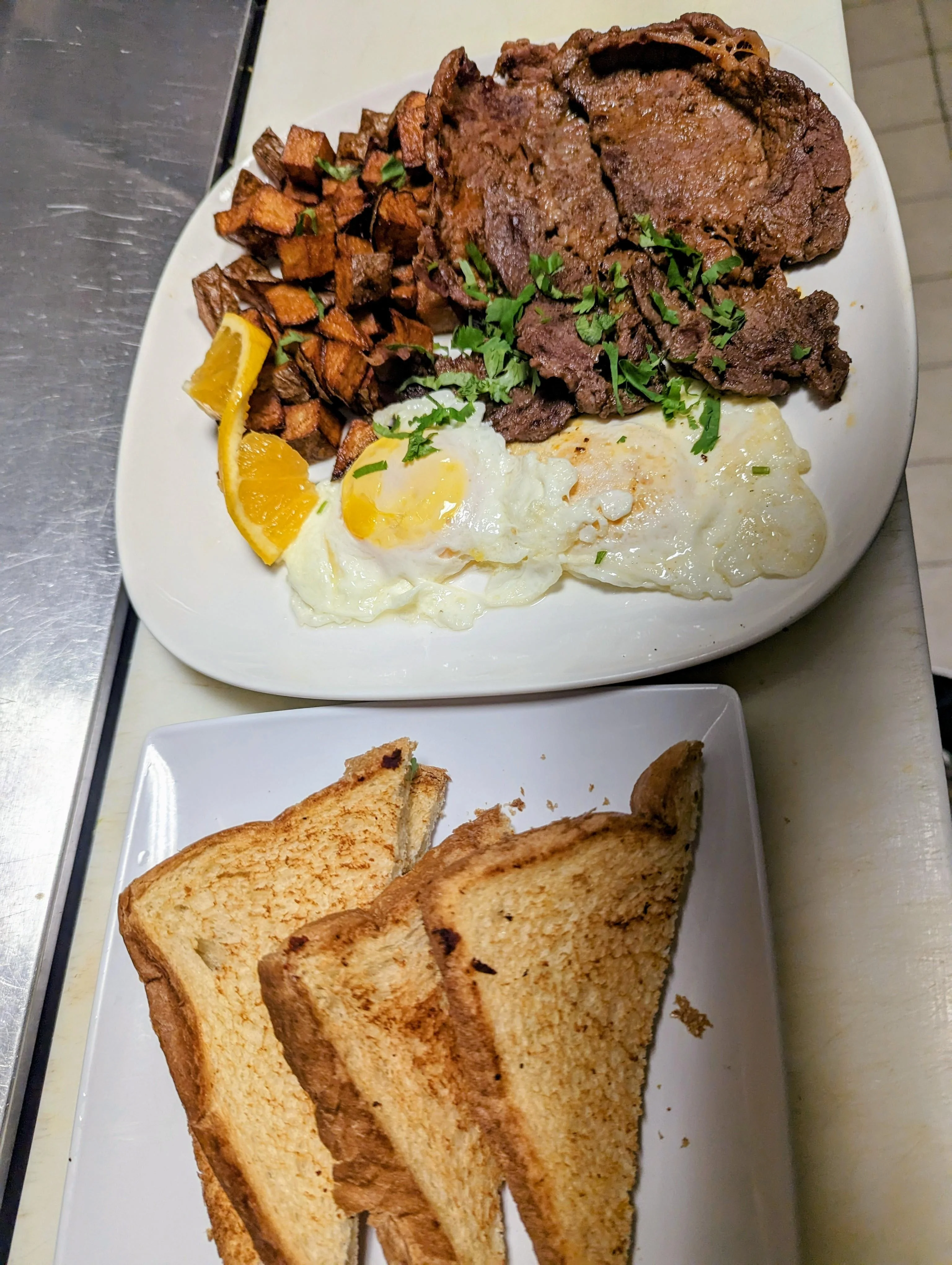 *Steak and Eggs