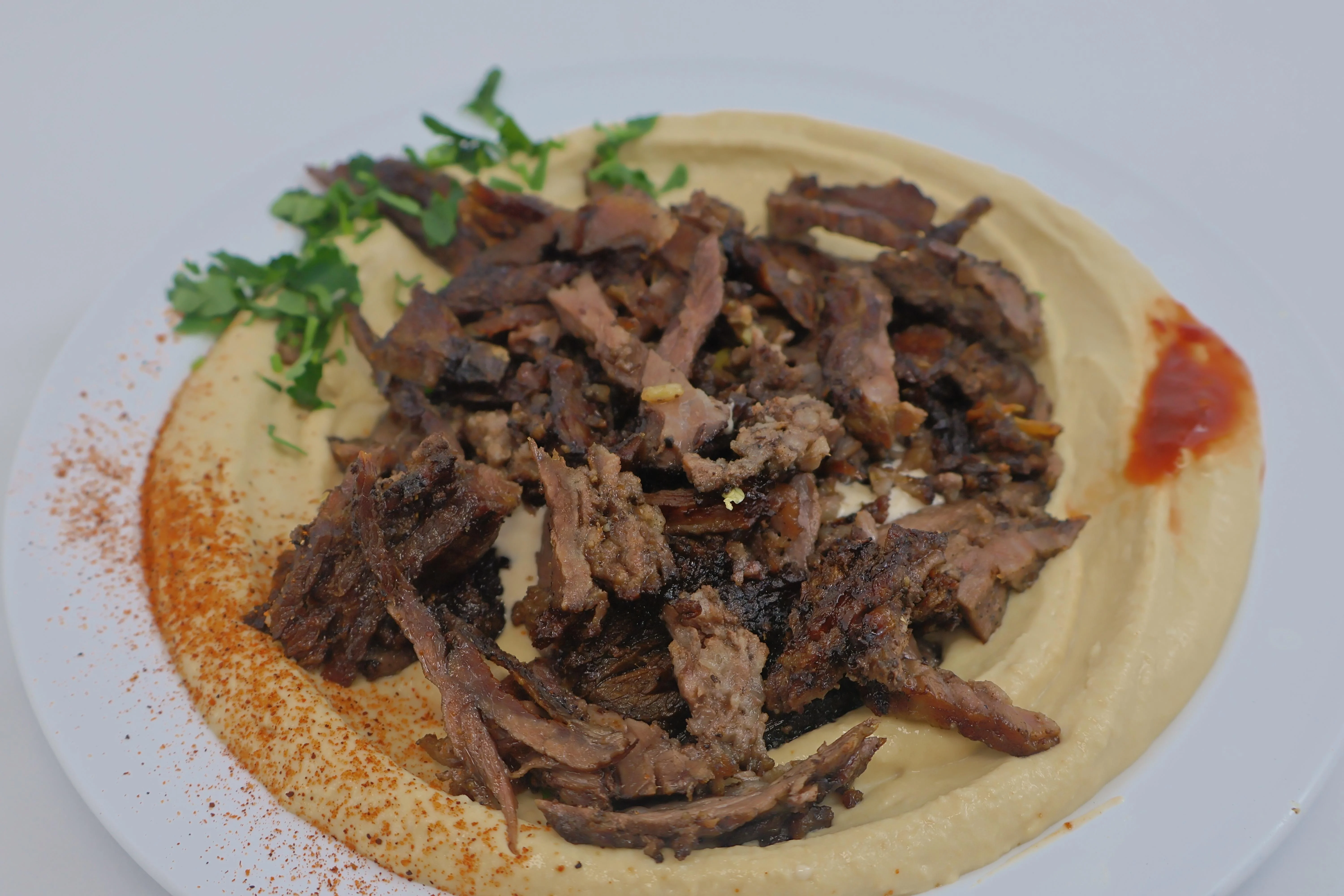 Hummus w/ Beef