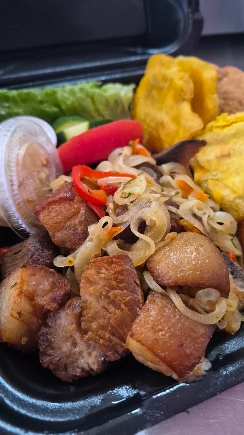 AKRA (TARO FRITTERS), patties, Pate Kòde, fried Haitian patty