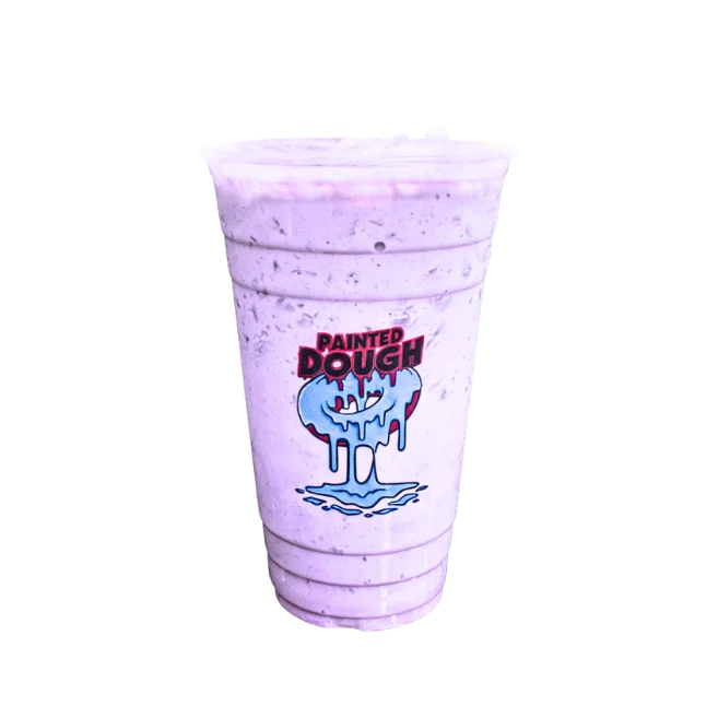 Taro Milk Tea with jasmine green tea