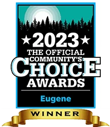 2023 Community's Choice Awards Winner badge for Eugene