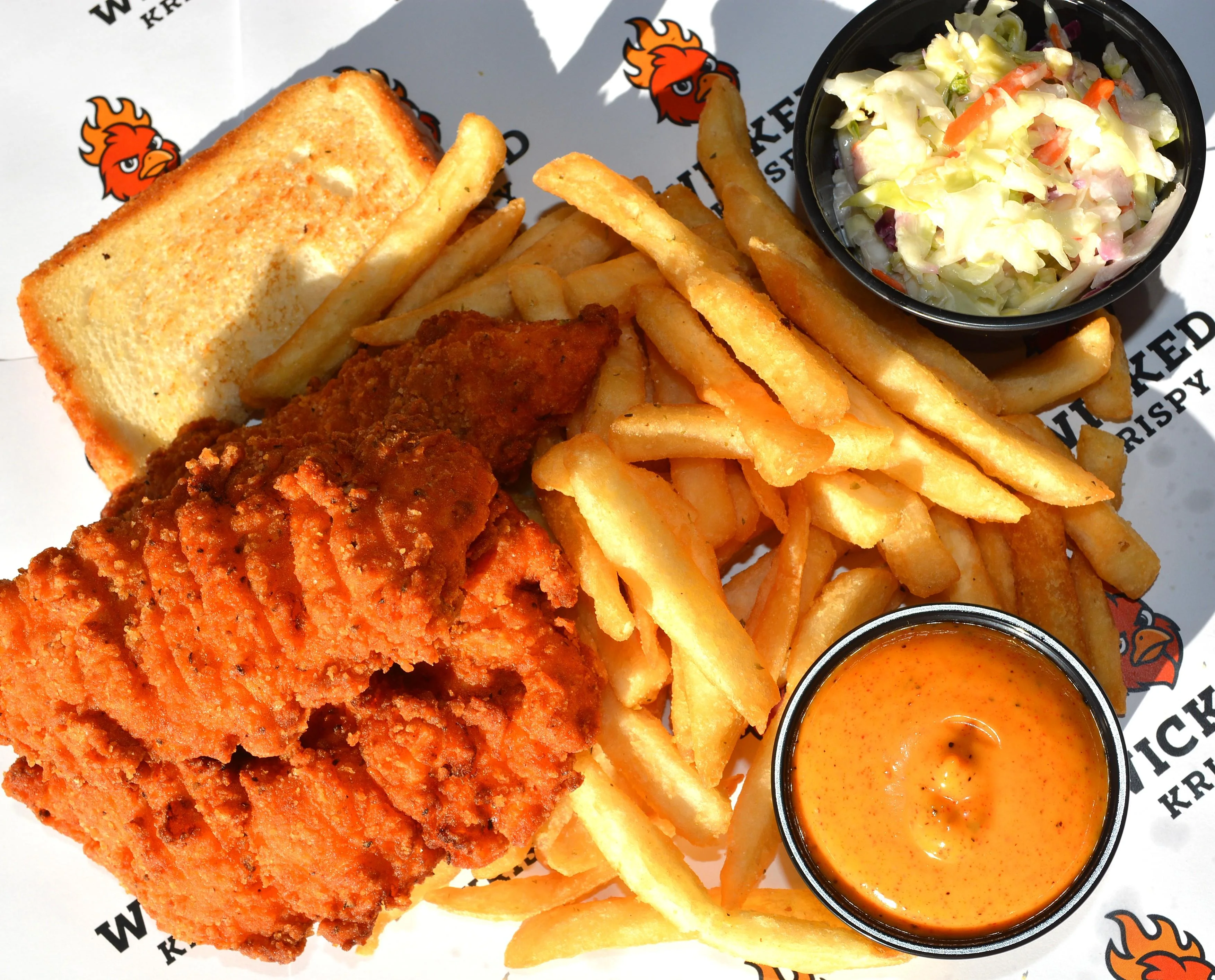 Best Chicken Fingers/Tenders - Wicked Three
