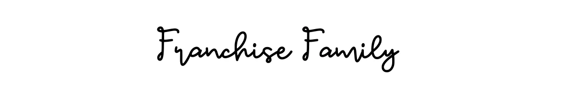 Stylish logo design for Franchise Family