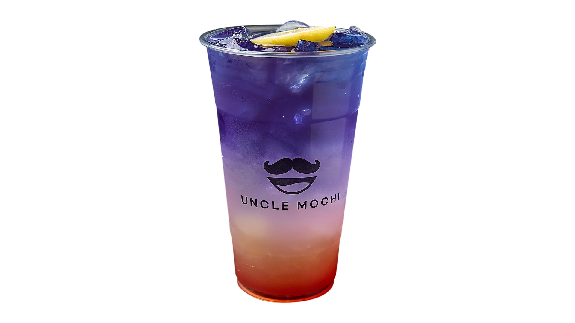 Colorful layered drink from Uncle Mochi