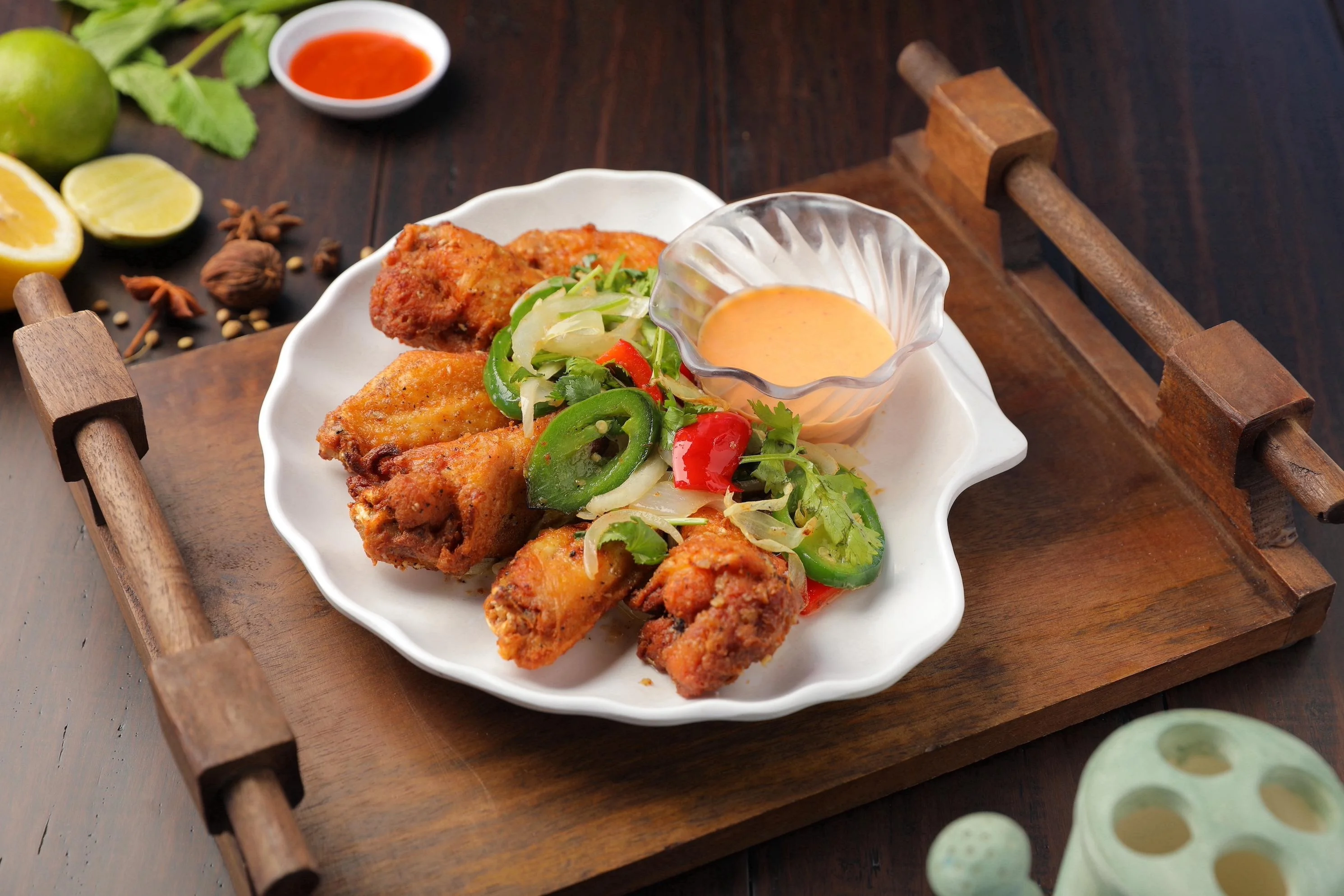 A3. Fried Chicken Wings