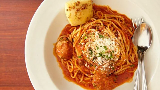 Mama's Spaghetti and Meatballs 