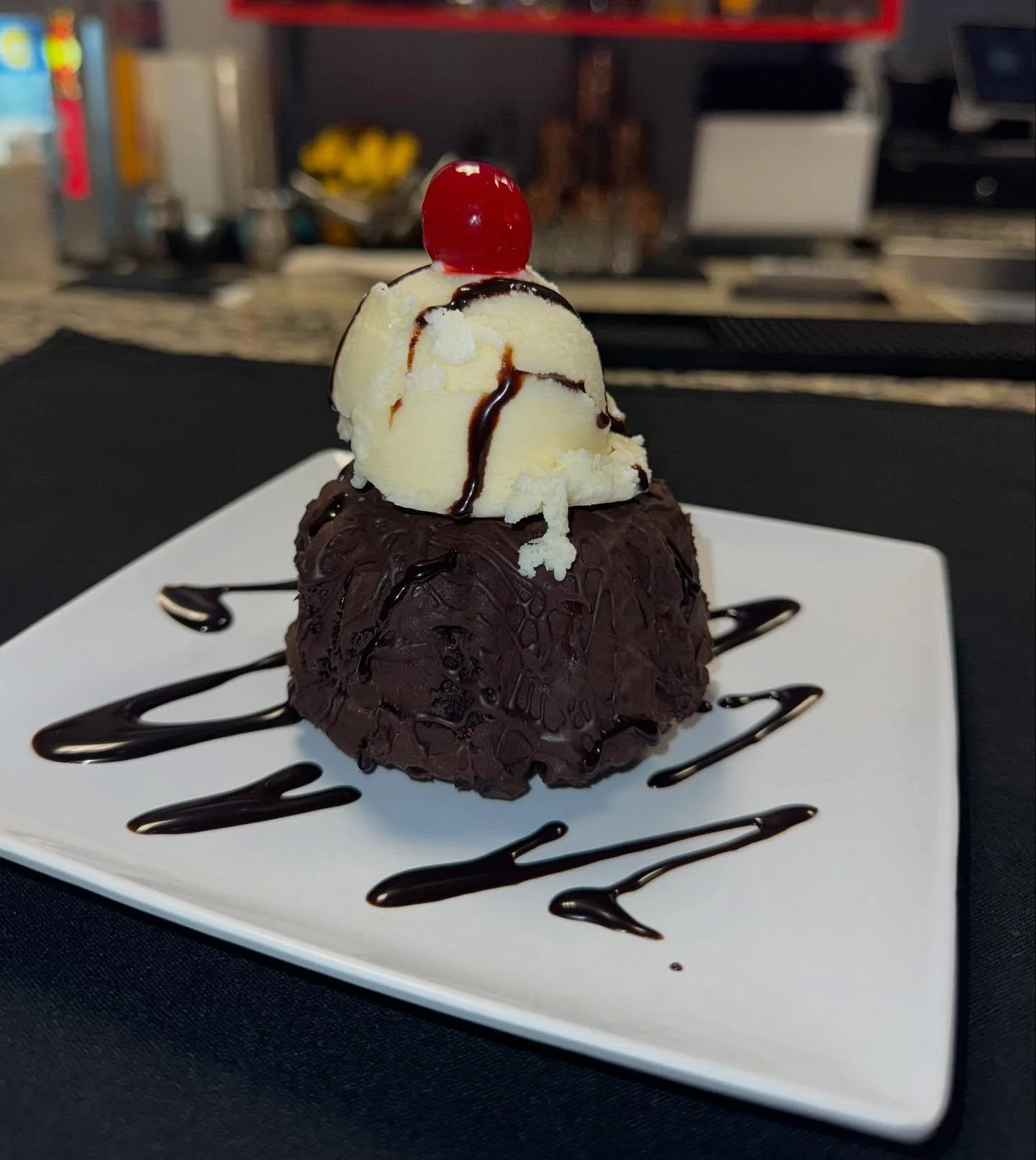 Warm Molten Chocolate Cake