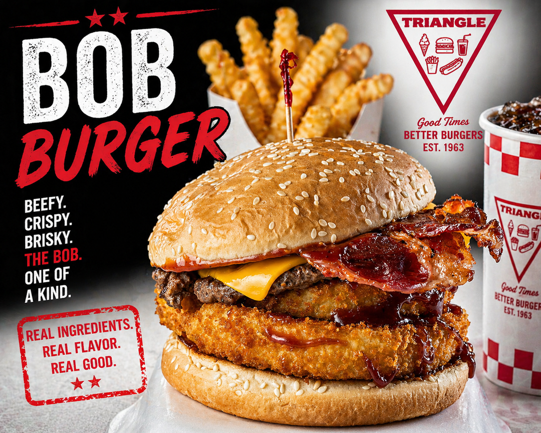 Triangular Burger Order online