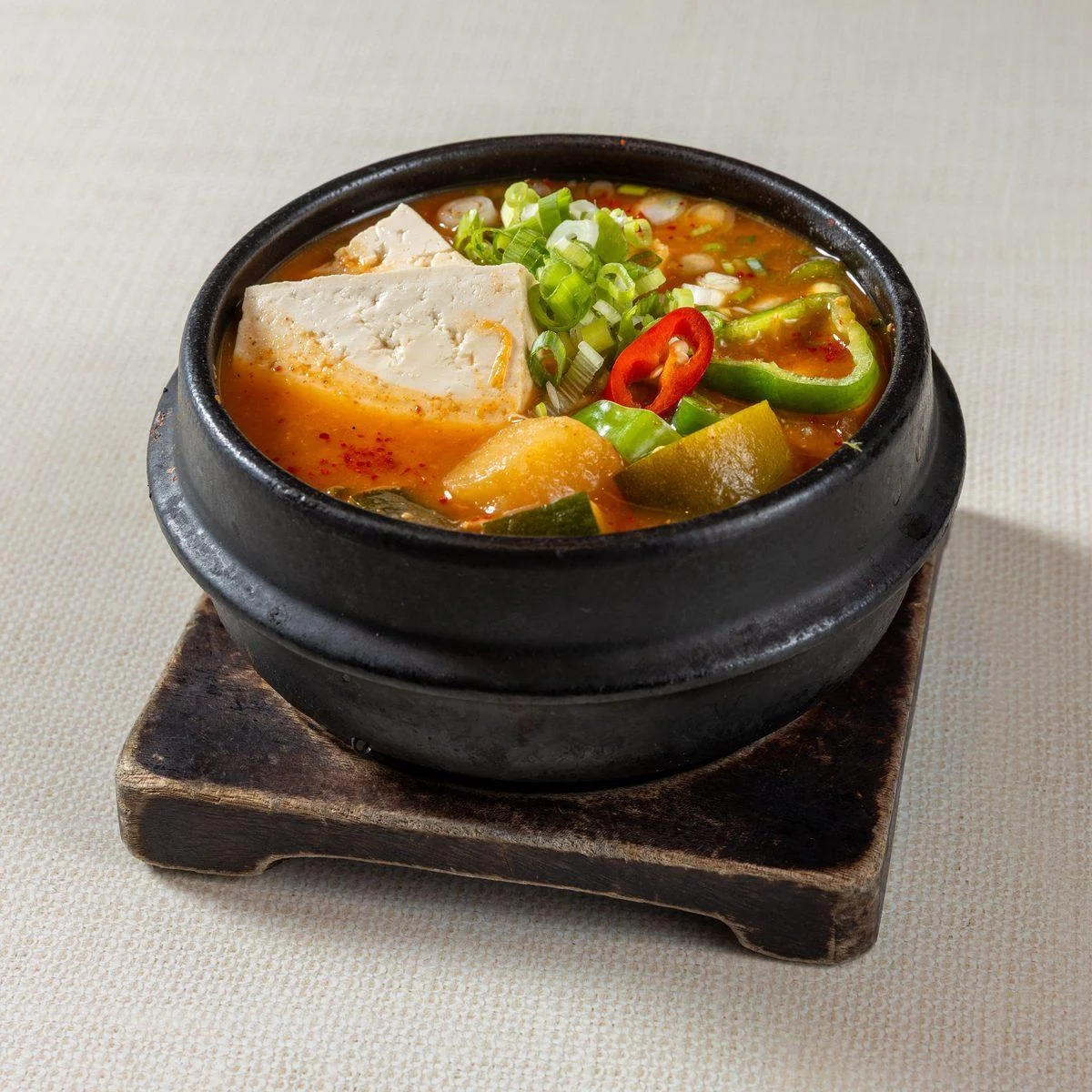Spicy Soft Tofu Soup