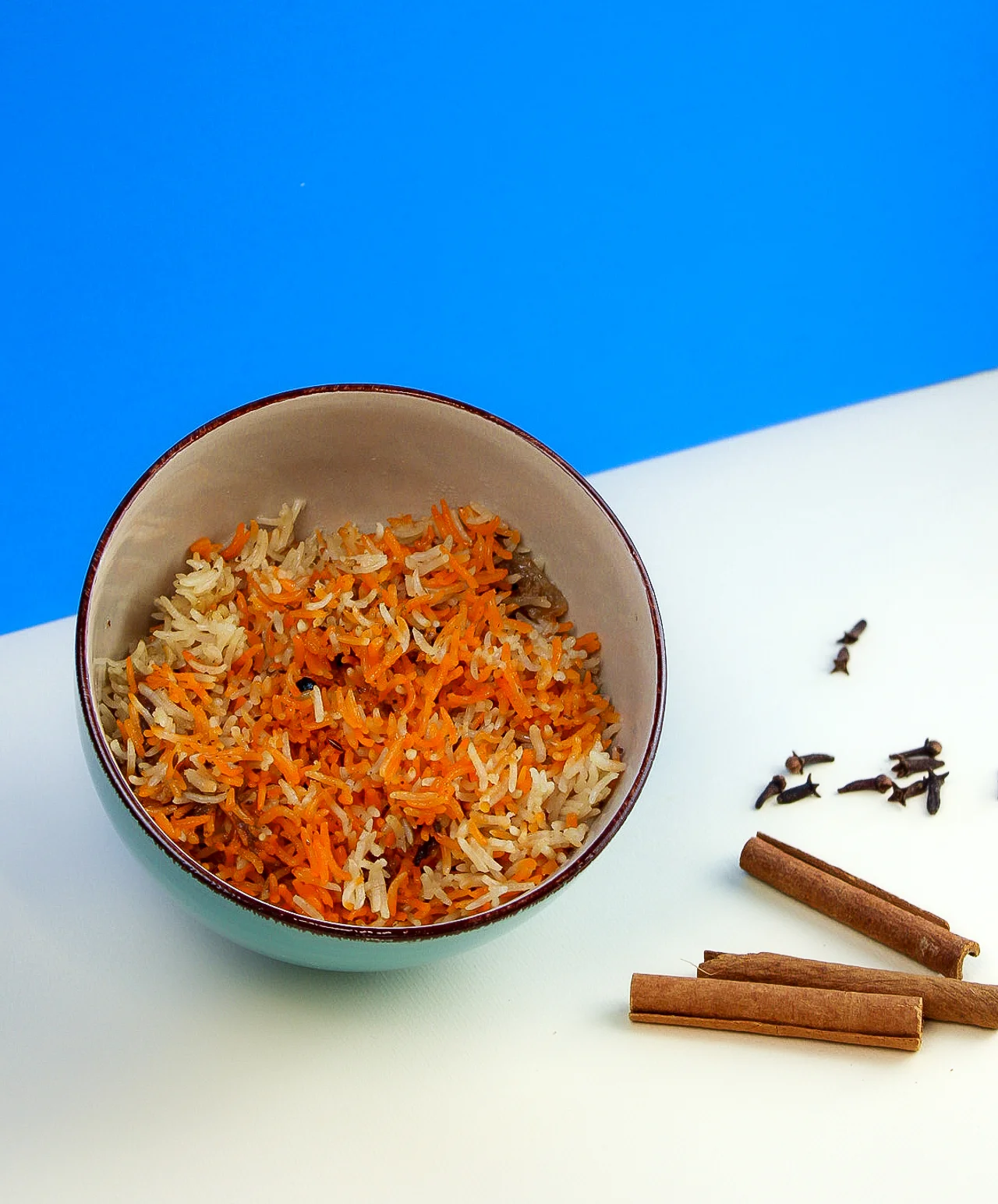 A plate of mediterranean rice
