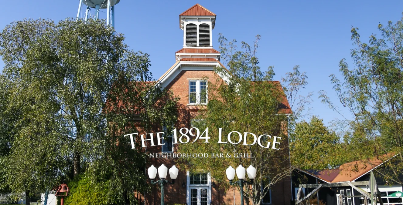 lodge building and logo