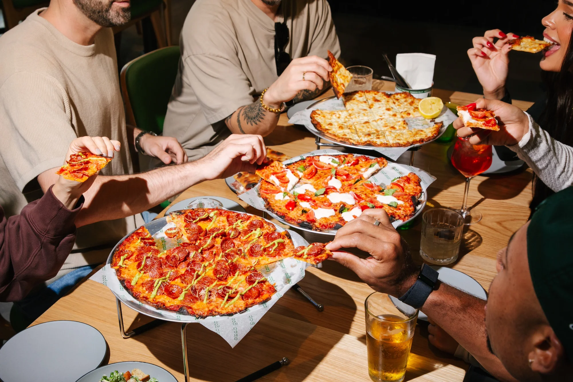 pizza spead