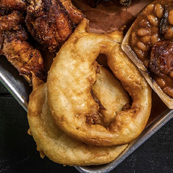 Side 2 Onion Rings at Melvin’s BBQ – Mt Pleasant