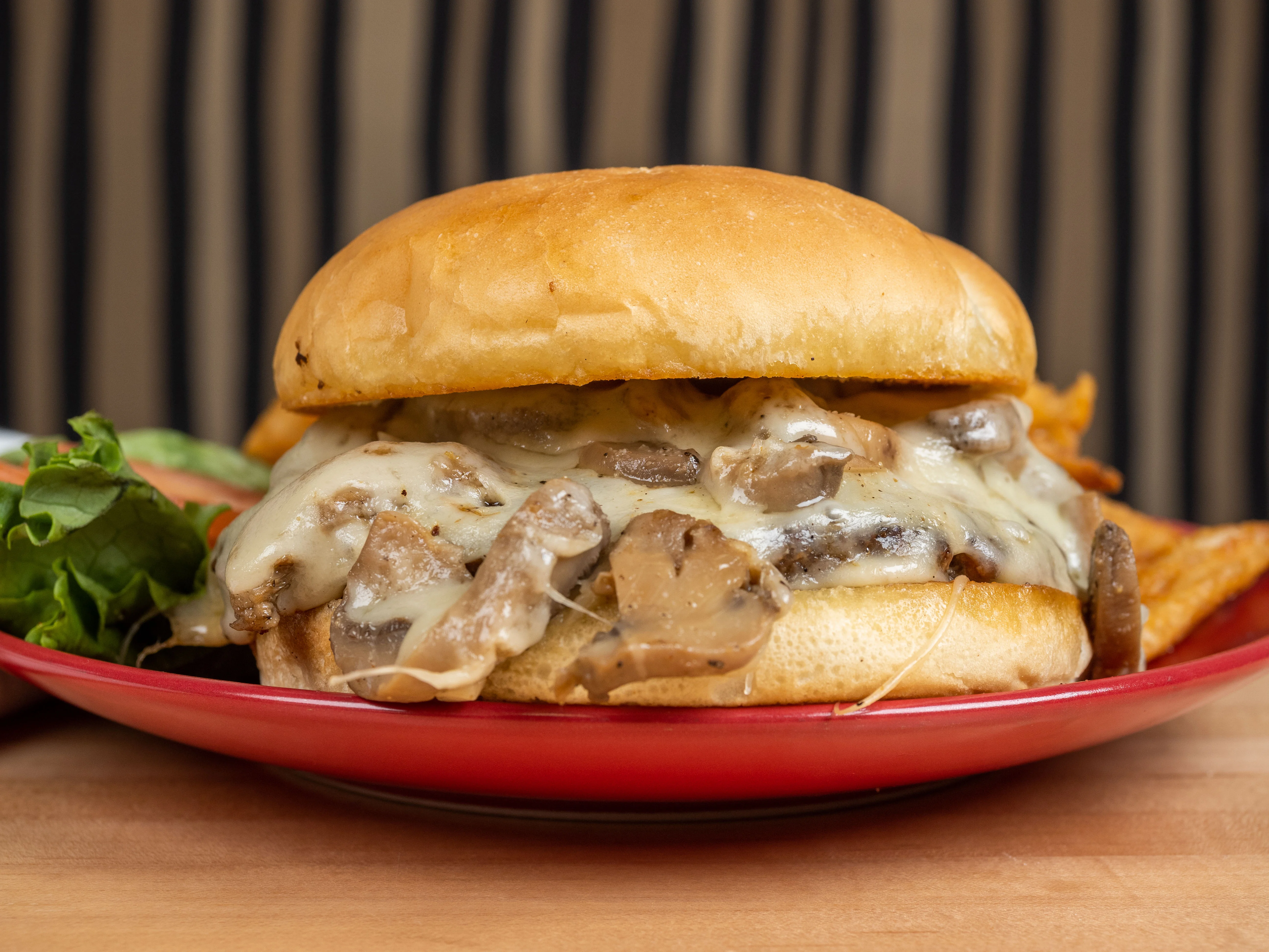 Mushroom & Swiss Burger