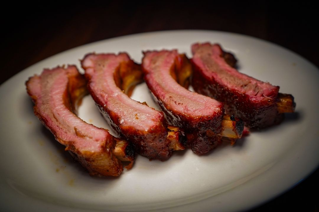 Baby Back Sampler at The Smokehouse