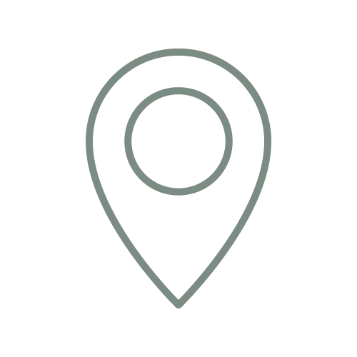 Location pin icon representing a map marker