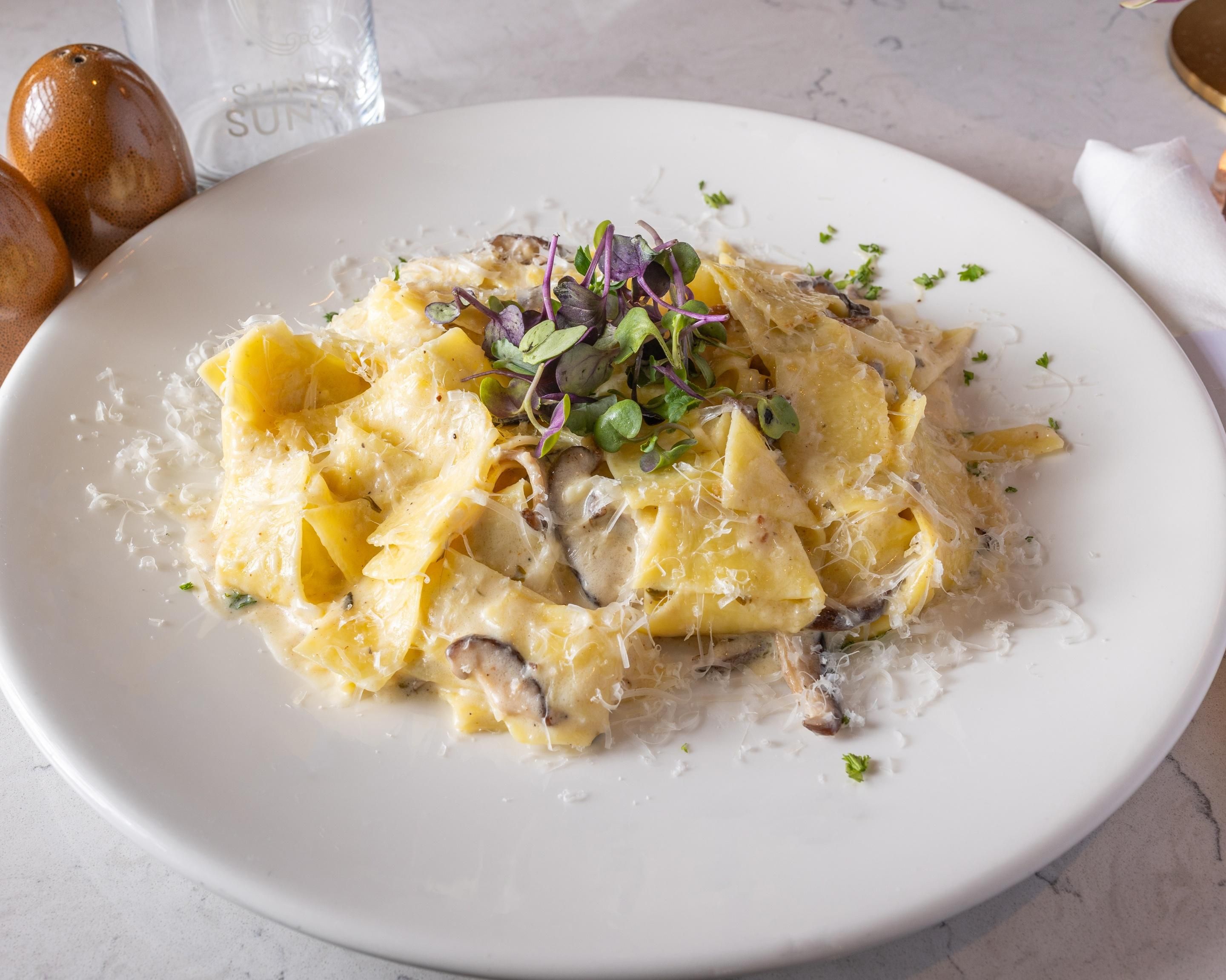 Wild Mushroom Pasta at Sunday Sunday