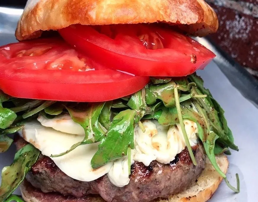 Fresh Mozzarella Burger
