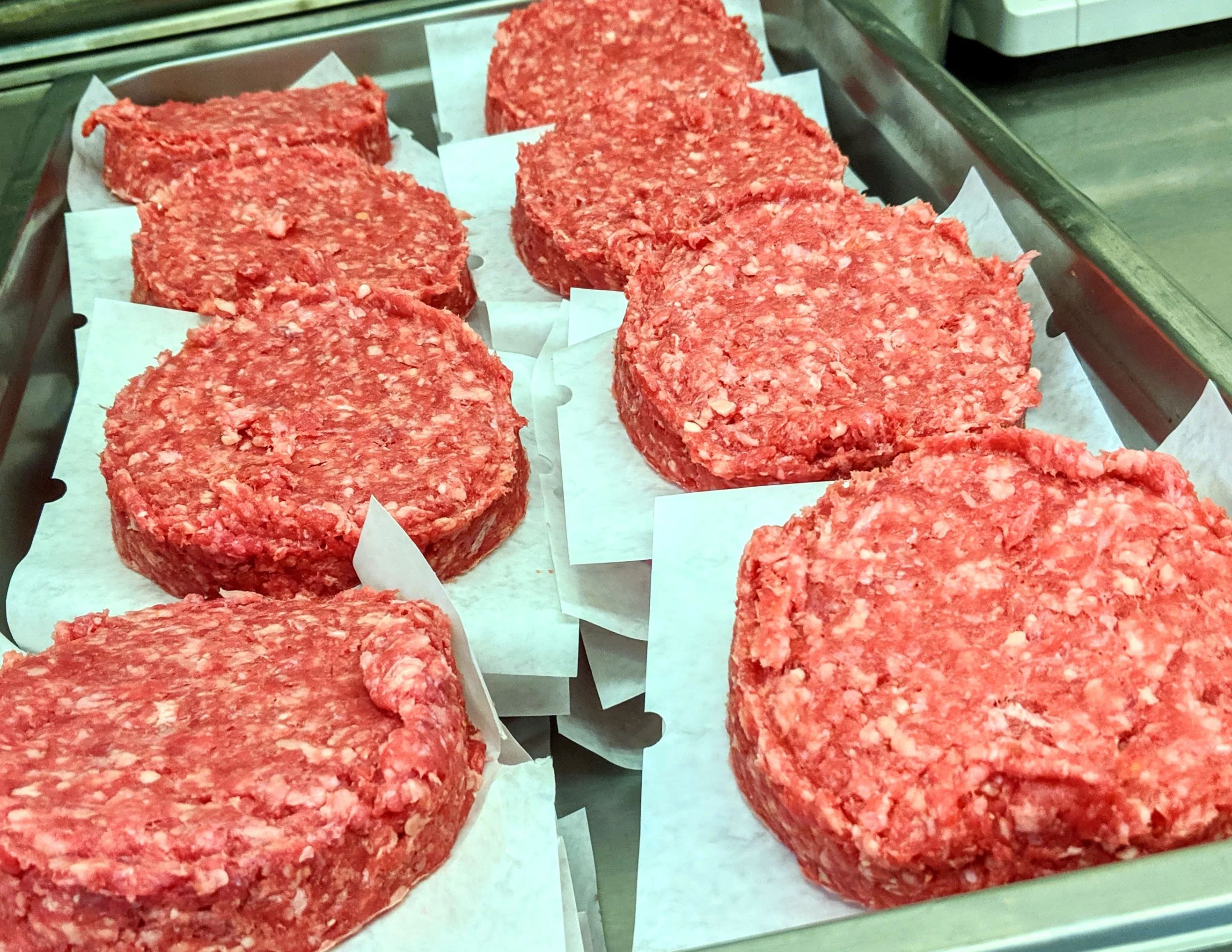 hamburger patties