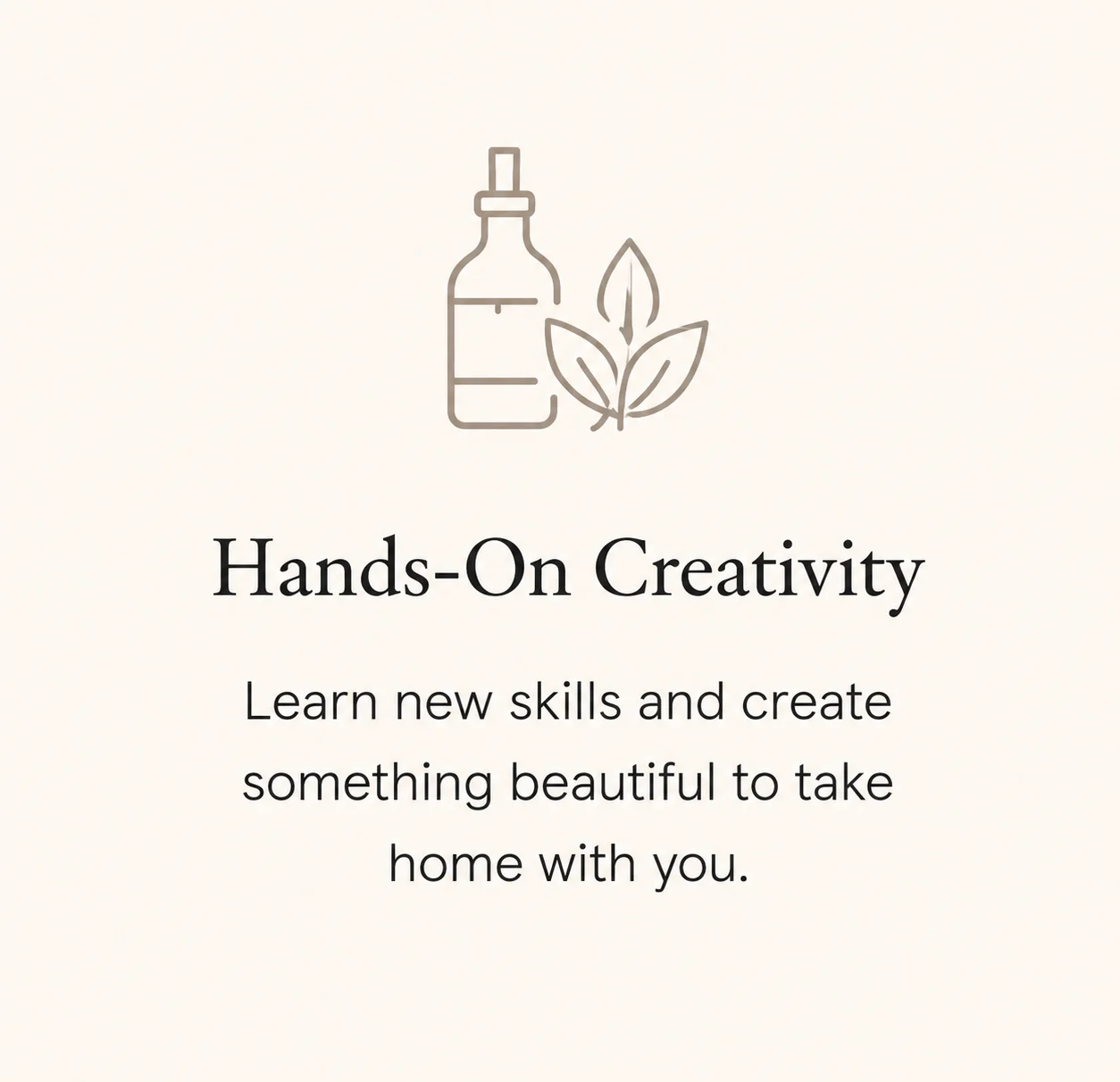 Hands-on creativity workshop for skill-building