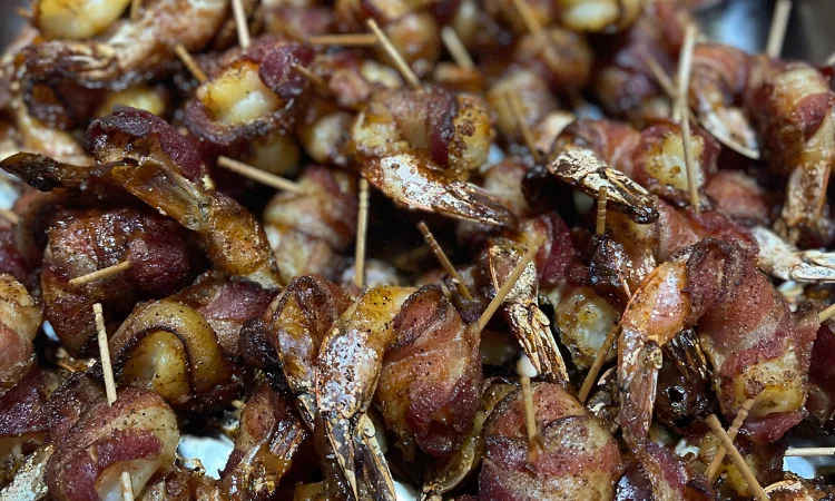 Bacon Wrapped Shrimp