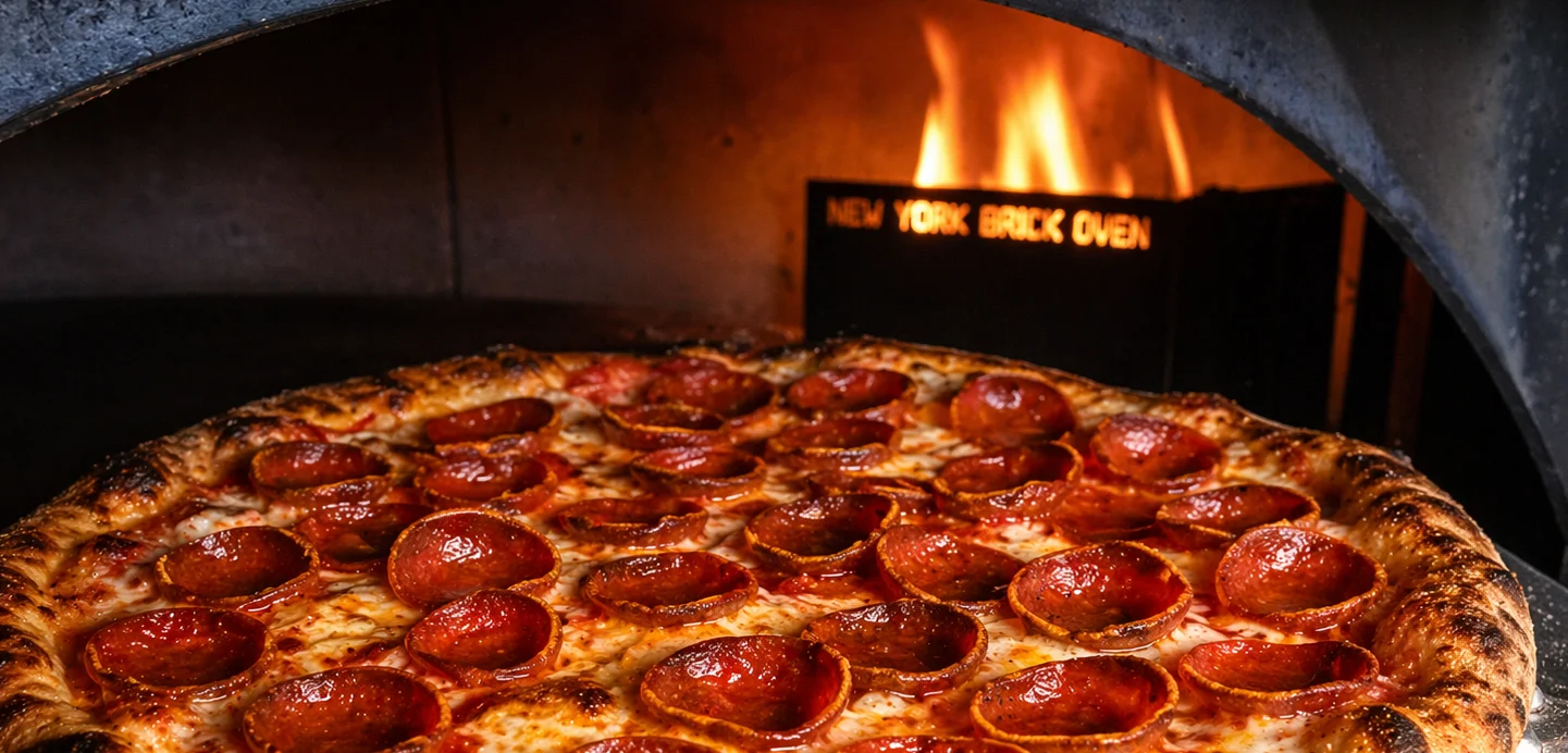Fox & Fire Pizzeria & Taproom logo on dark wood background — Coming soon to Carson City, NV