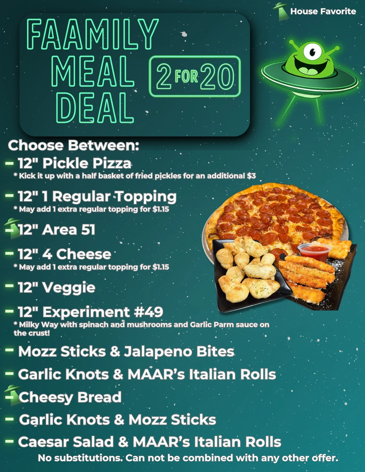 Lunch menu featuring various dishes and beverages.