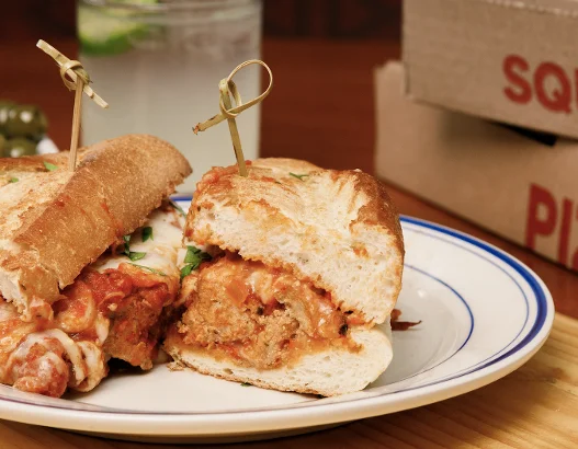Meatball Parm Sandwich