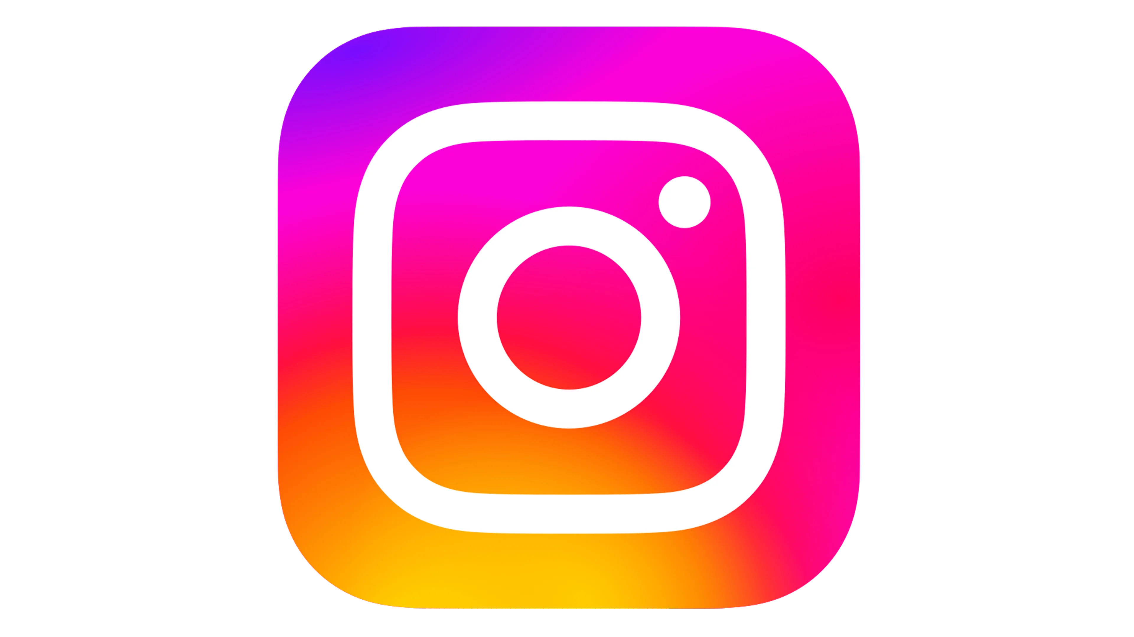 Instagram logo with vibrant gradient colors