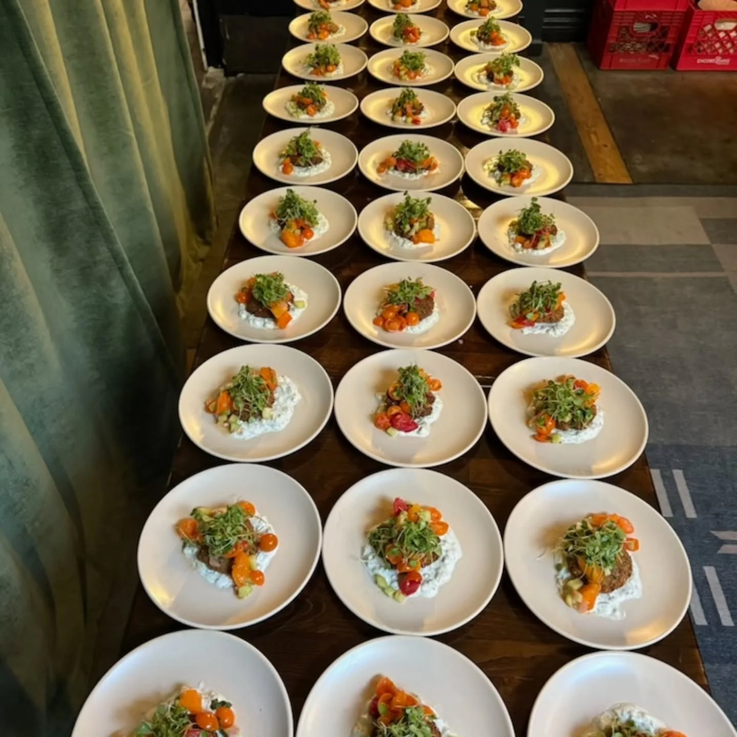 Delicious gourmet dish beautifully plated with vibrant colors.