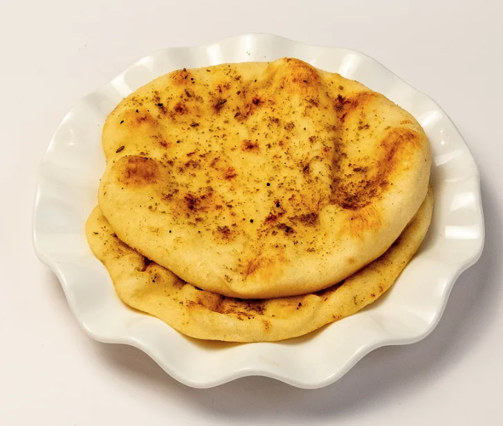 Grilled Garlic Naan Bread 蒜香烤馕饼