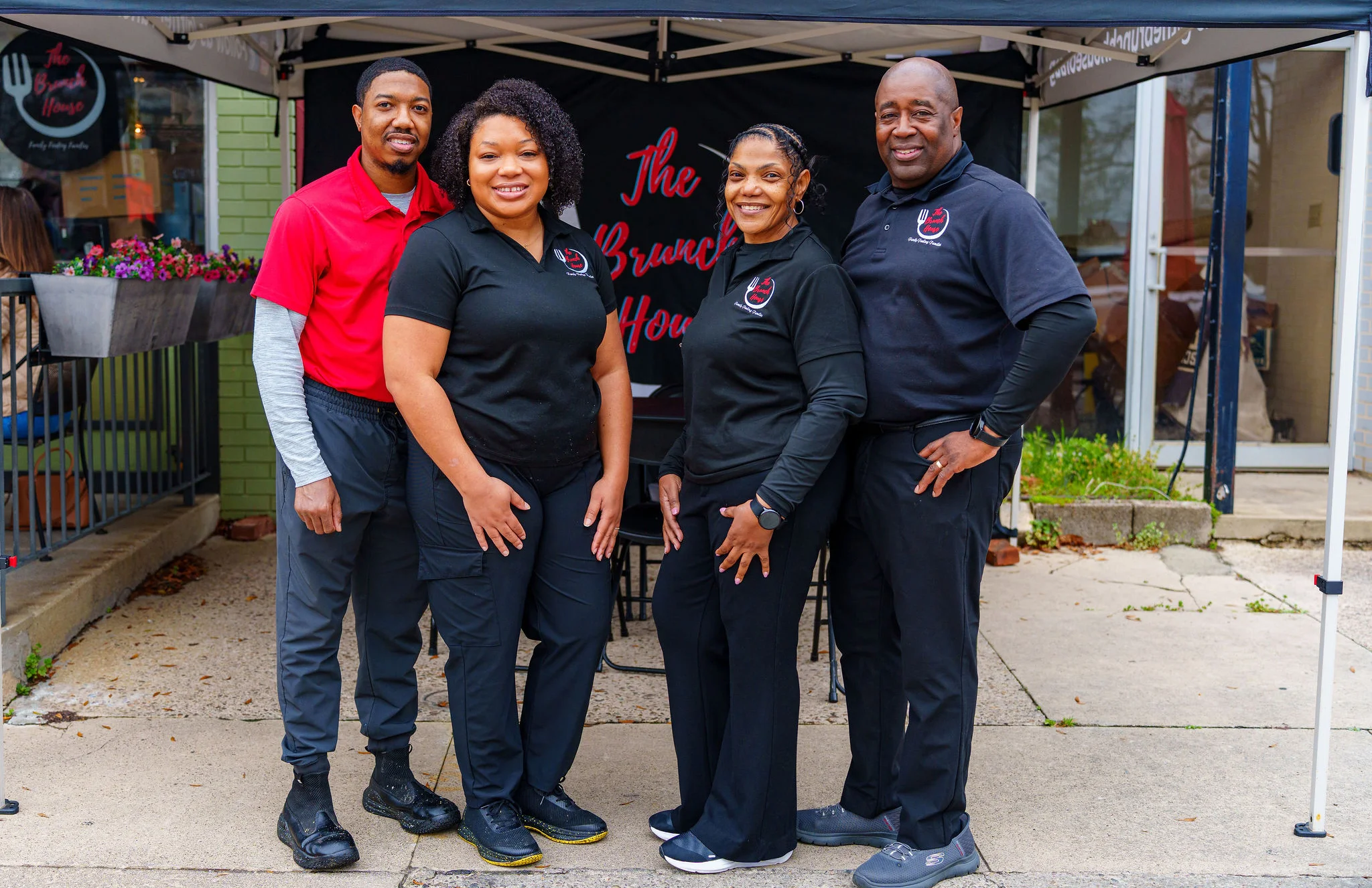 Black owned family brunch restaurant team at The Brunch House Augusta