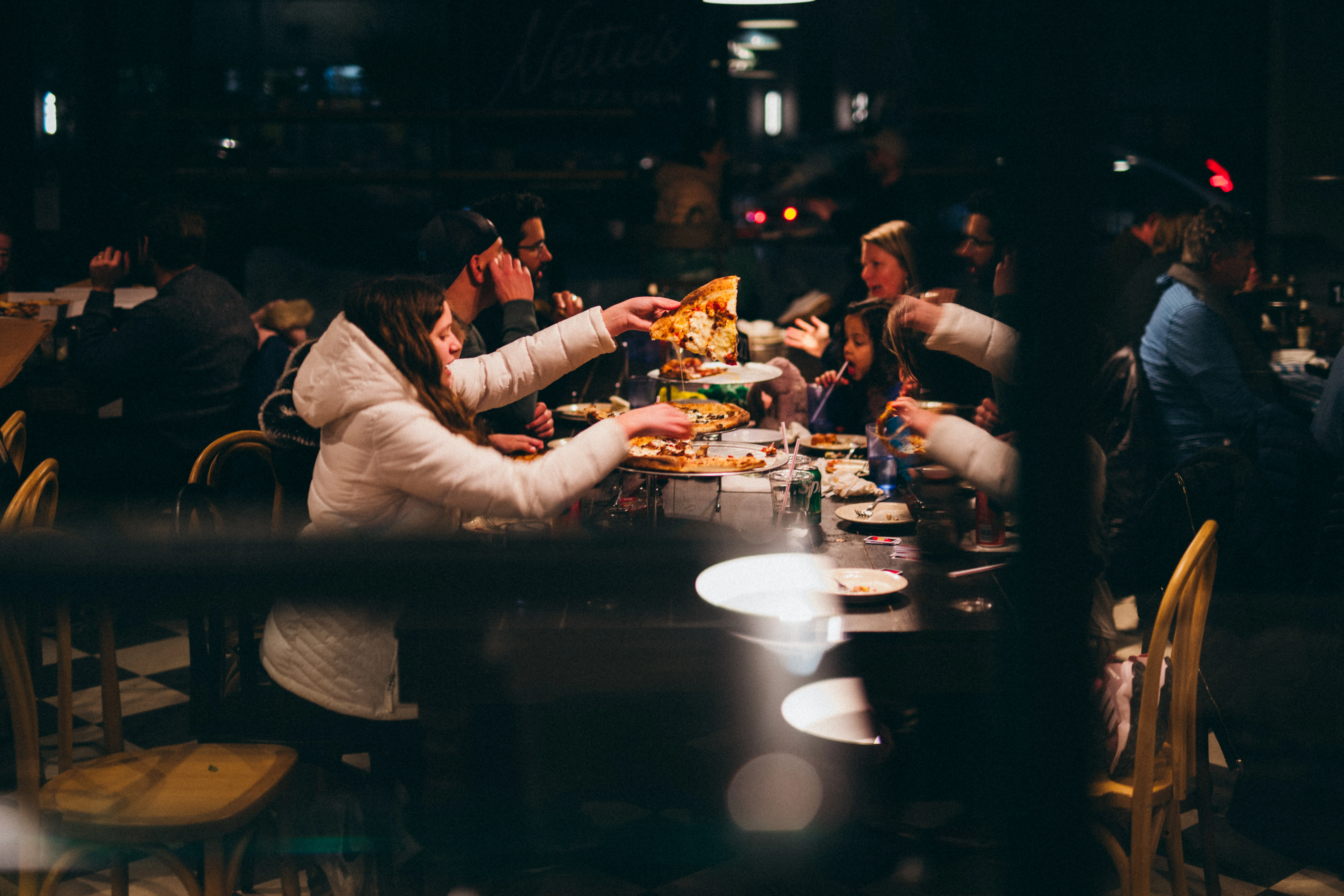 A restaurant chef preparing a dish