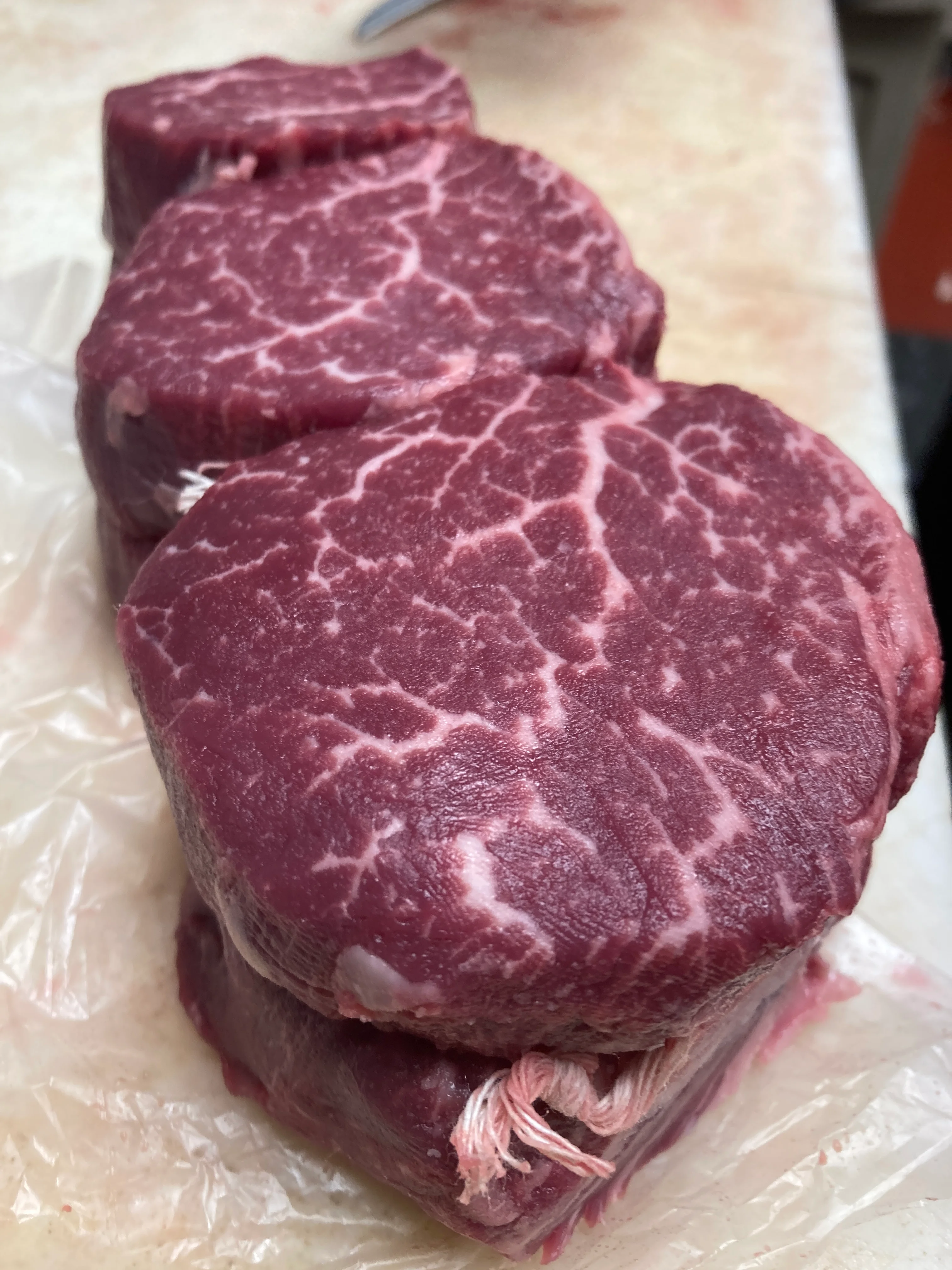 Premium marbled beef cuts ready for grilling