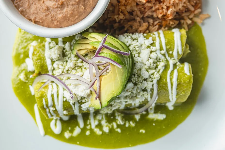 Enchiladas de Camarones