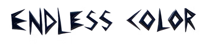 Stylized logo for Endless Color brand