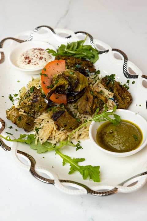 Lamb Kebab Platter