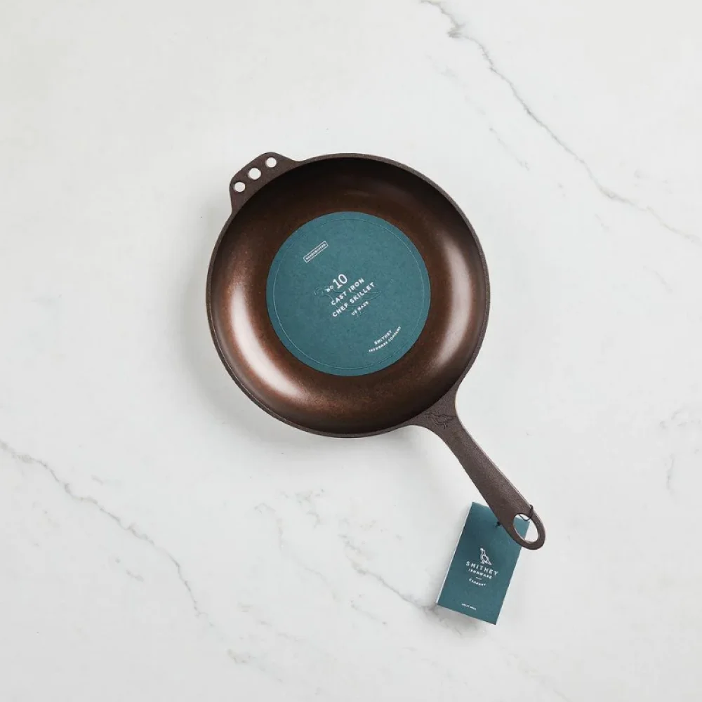 Smithey Ironware No. 10 Traditional Cast Iron Skillet - SMITH-CI-SKIL10